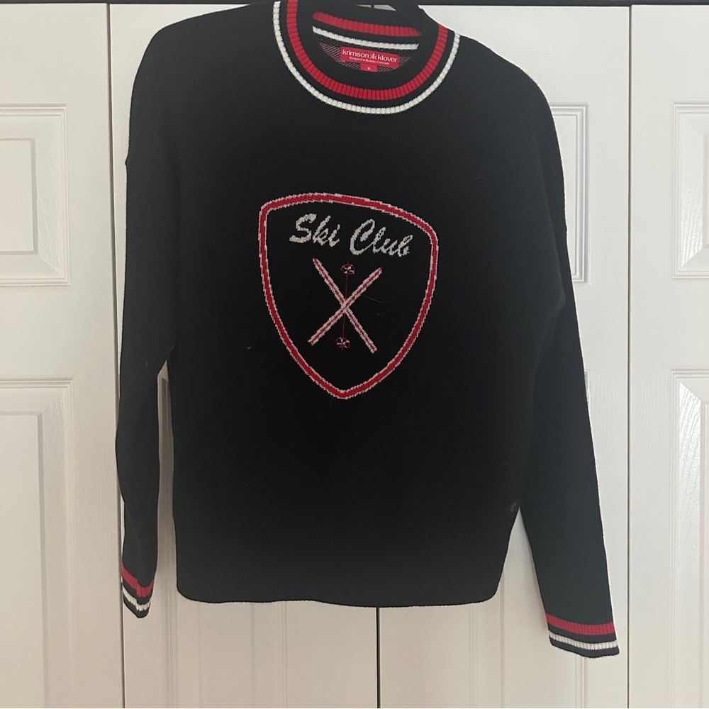 Krimson Klover black sweater size small